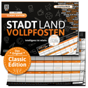 DENKRIESEN - STADT LAND VOLLPFOSTEN® - CLASSIC EDITION - "Intelligenz ist relativ." - A4