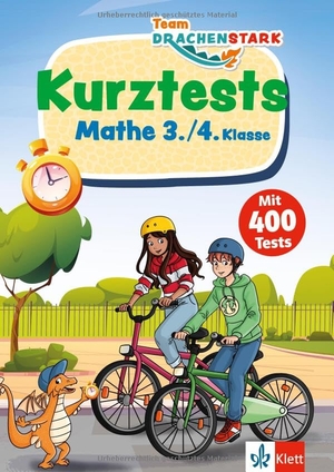 Team Drachenstark: Kurztests Mathematik 3./4. Klasse - Mit 400 Tests. Klett Lerntraining, 2025.