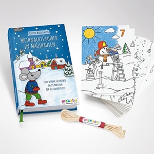 Wildermuth, Christa. Weihnachtszauber in Maushausen - Adventskalenderbuch - makabu Komplett-Set / 3-teilig / plastikfrei. EDITION WILDERMUTH, 2021.