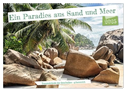 Ein Paradies aus Sand und Meer (Wandkalender 2025 DIN A2 quer), CALVENDO Monatskalender
