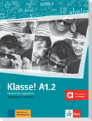 Klasse! A1.2. Übungsbuch mit Audios online