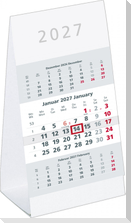 3-Monats-Aufstellkalender 2027