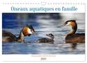 Oiseaux aquatiques en famille (Calendrier mural 2025 DIN A4 vertical), CALVENDO calendrier mensuel