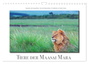 Tiere der Maasai Mara (Wandkalender 2025 DIN A4 quer), CALVENDO Monatskalender