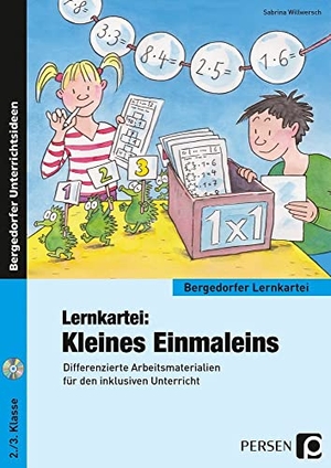 Willwersch, Sabrina. Lernkartei: Kleines Einmaleins - Differenzierte Arbeitsmaterialien für den inklusiven Unterricht (2. und 3. Klasse). Persen Verlag i.d. AAP, 2016.
