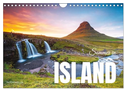 Sommer in Island (Wandkalender 2025 DIN A4 quer), CALVENDO Monatskalender