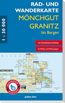 Rad- und Wanderkarte Mönchgut, Granitz, bis Bergen