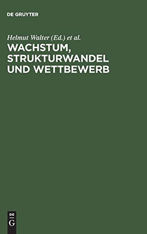 Walter, Helmut / Jürgen M Schechler et al (Hrsg.). Wachstum, Strukturwandel und Wettbewerb - Festschrift für Klaus Herdzina. De Gruyter Oldenbourg, 2000.