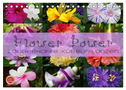 Flower Power - Zauberhafte Kübelpflanzen (Tischkalender 2024 DIN A5 quer), CALVENDO Monatskalender