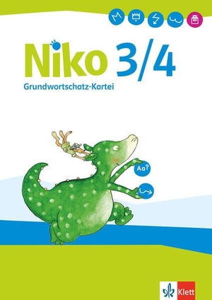 Niko Sprachbuch 3/4. Grundwortschatzkartei, Allgemeine Ausgabe Klasse 3/4 - Grundwortschatz-Kartei, Allgemeine Ausgabe Klasse 3/4. Klett Ernst /Schulbuch, 2021.
