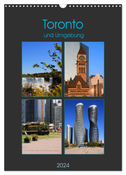 Toronto und Umgebung (Wandkalender 2024 DIN A3 hoch), CALVENDO Monatskalender