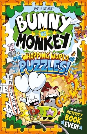 Smart, Jamie. Bunny vs Monkey - The Whopping World of Puzzles (a Phoenix Comic Book, from the million-selling Jamie Smart, Illustrator of the Year). Faber & Faber IWUK, 2025.
