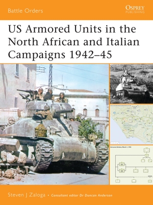 Zaloga, Steven J. Us Armored Units in the North African and Italian Campaigns 1942-45. BLOOMSBURY USA, 2006.