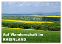 Auf Wanderschaft im Rheinland (Tischkalender 2025 DIN A5 quer), CALVENDO Monatskalender