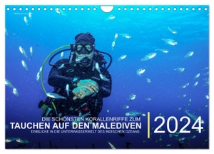 Hubo - feel4nature, Christian. Die schönsten Korallenriffe zum Tauchen auf den Malediven (Wandkalender 2024 DIN A4 quer), CALVENDO Monatskalender - Einblicke in die Unterwasserwelt des Indischen Ozeans. Calvendo, 2020.