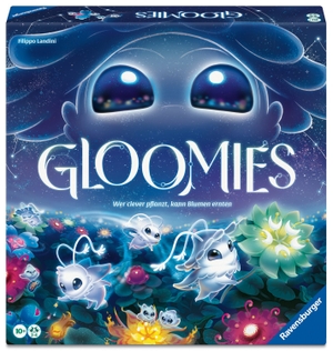 Landini, Filippo. Gloomies - Gesellschaftsspiel & Brettspiel ab 10 Jahre - Wer clever pflanzt, kann Blumen ernten!. Ravensburger Spieleverlag, 2025.