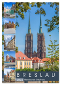 BRESLAU Historisches Stadtherz (Wandkalender 2024 DIN A2 hoch), CALVENDO Monatskalender