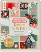 Der verbastelbare Adventskalender: Kreativer Advent. Papierdesigns zum Ausschneiden, Verbasteln und Dekorieren.