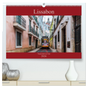 Lissabon - Traumstadt am Tejo (hochwertiger Premium Wandkalender 2024 DIN A2 quer), Kunstdruck in Hochglanz