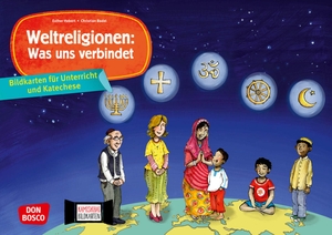 Hebert, Esther. Weltreligionen: Was uns verbindet. Kamishibai Bildkartenset. - Entdecken - Erzählen - Begreifen: Unterricht und Katechese.. Don Bosco Medien GmbH, 2013.
