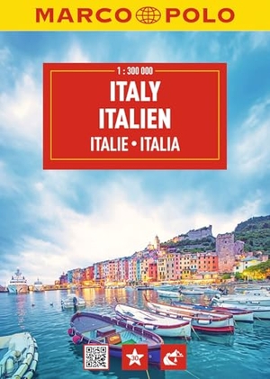 Marco, Polo (Hrsg.). MARCO POLO Reiseatlas Italien 1:300.000 - Straßenatlas und Autoatlas mit Europa in 1:4,5 Mio. Spiralbindung. Mairdumont, 2024.