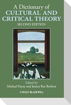 Dictionary of Cultural and Critical 2e