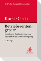 Betriebsrentengesetz. BetrAVG
