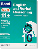 English & Verbal Reasoning: Bond 11+ CEM 10 Minute Tests: Ready for the 2025 Cambridge Select Insight exam