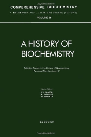 Slater / Slater, P. Ed. et al. Selected Topics in the History of Biochemistry. Personal Recollections. IV. Elsevier BV, 1995.
