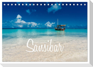 Inselparadies Sansibar (Tischkalender 2025 DIN A5 quer), CALVENDO Monatskalender