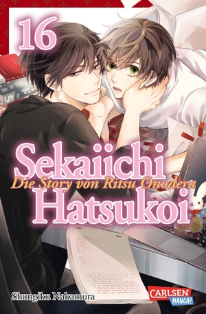 Nakamura, Shungiku. Sekaiichi Hatsukoi 16 - Boyslove-Story in der Manga-Redaktion. Carlsen Verlag GmbH, 2023.