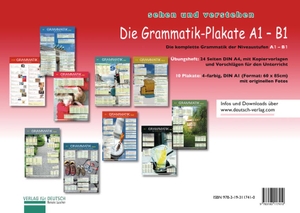 Luscher, Renate. Die Grammatik-Plakate A1-B1 - Übungsheft und 10 Plakate. Hueber Verlag GmbH, 2016.