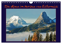 Die Alpen im Herzen von Österreich (Wandkalender 2025 DIN A4 quer), CALVENDO Monatskalender