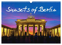 Sunsets of Berlin (Wall Calendar 2025 DIN A3 landscape), CALVENDO 12 Month Wall Calendar