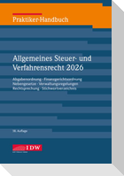 Praktiker-Handbuch Allgemeines Steuer-/Verfahrensrecht 2026, 38.Auflage