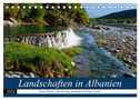Landschaften in Albanien (Tischkalender 2024 DIN A5 quer), CALVENDO Monatskalender