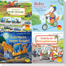 Maxi-Pixi-4er-Set 123: Große Räder - kleine Räder (4x1 Exemplar)