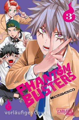 Neoshoco. Phantom Busters 3 - lustiger und actionreicher Manga über vier geisterjagende Highschool-Schüler. Carlsen Verlag GmbH, 2026.