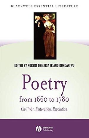 Demaria / Wu. Poetry 1660-1780. John Wiley & Sons, 2002.