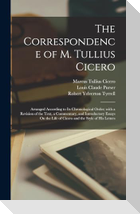The Correspondence of M. Tullius Cicero