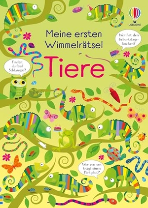 Robson, Kirsteen. Meine ersten Wimmelrätsel: Tiere - Wimmelbuch mit Such- und Zählaufgaben - vielfältige Motive mit Tieren - für Kinder ab 4 Jahren. Usborne Verlag, 2026.