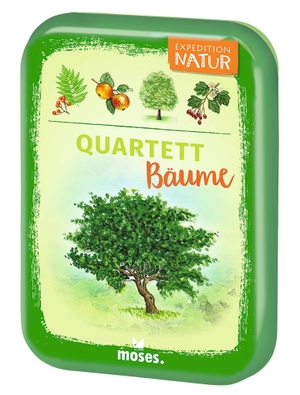 Oftring, Bärbel. Expedition Natur Quartett Bäume. moses. Verlag GmbH, 2024.