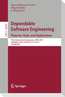 Dependable Software Engineering. Theories, Tools, and Applications