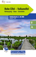 Kümmerly+Frey Outdoorkarte Deutschland 20 Hohe Eifel, Vulkaneifel 1:35.000