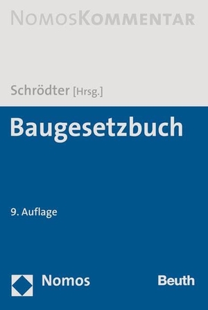 Schrödter, Wolfgang (Hrsg.). Baugesetzbuch. DIN Media Verlag, 2019.