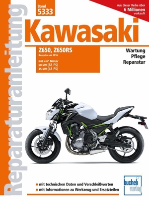 Pandikow, Christoph. Kawasaki Z650/Z650RS - Baujahre ab 2016. Bucheli Verlags AG, 2026.