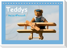 Teddys Meine Freunde (Tischkalender 2025 DIN A5 quer), CALVENDO Monatskalender