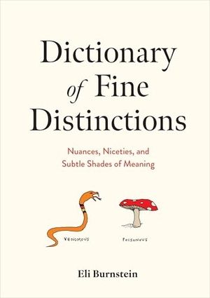 Burnstein, Eli. Dictionary of Fine Distinctions - Nuances, Niceties, and Subtle Shades of Meaning. , 2024.