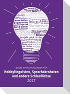 Sprachkalender für Hobbylinguisten, Sprachakrobaten und andere Schlaufüchse 2027