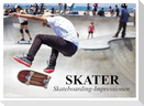 Skater. Skateboarding-Impressionen (Wandkalender 2025 DIN A3 quer), CALVENDO Monatskalender